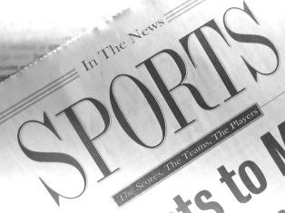 This photo of "The Sports Page" was taken by US photographer Pam Roth.